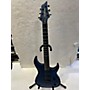Used Washburn PXM200AFTBLM Parallaxe Series Solid Body Electric Guitar Transparent Blue