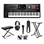 KORG Pa5X 61 Key Arranger with Stand, Pedal, Bench, Headphones, Microphone and Cables