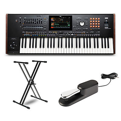 Korg Pa5X 61 Key Arranger with Stand and Pedal