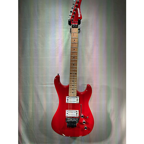 Kramer Pacer Classic Solid Body Electric Guitar scarlett red metallic