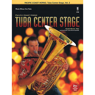 Hal Leonard Pacific Coast Horns - Tuba Center Stage, Vol. 2 Book/2CD