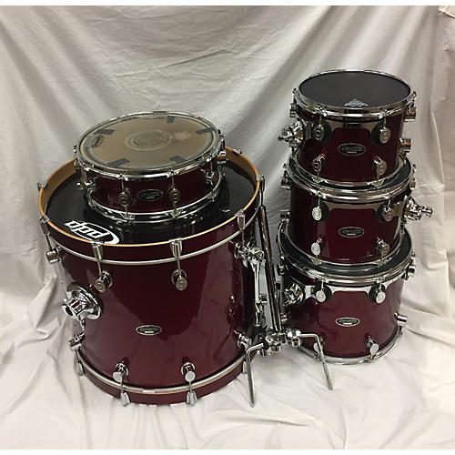 PDP by DW Pacific Series Drum Kit Drum Kit Candy Apple Red Metallic