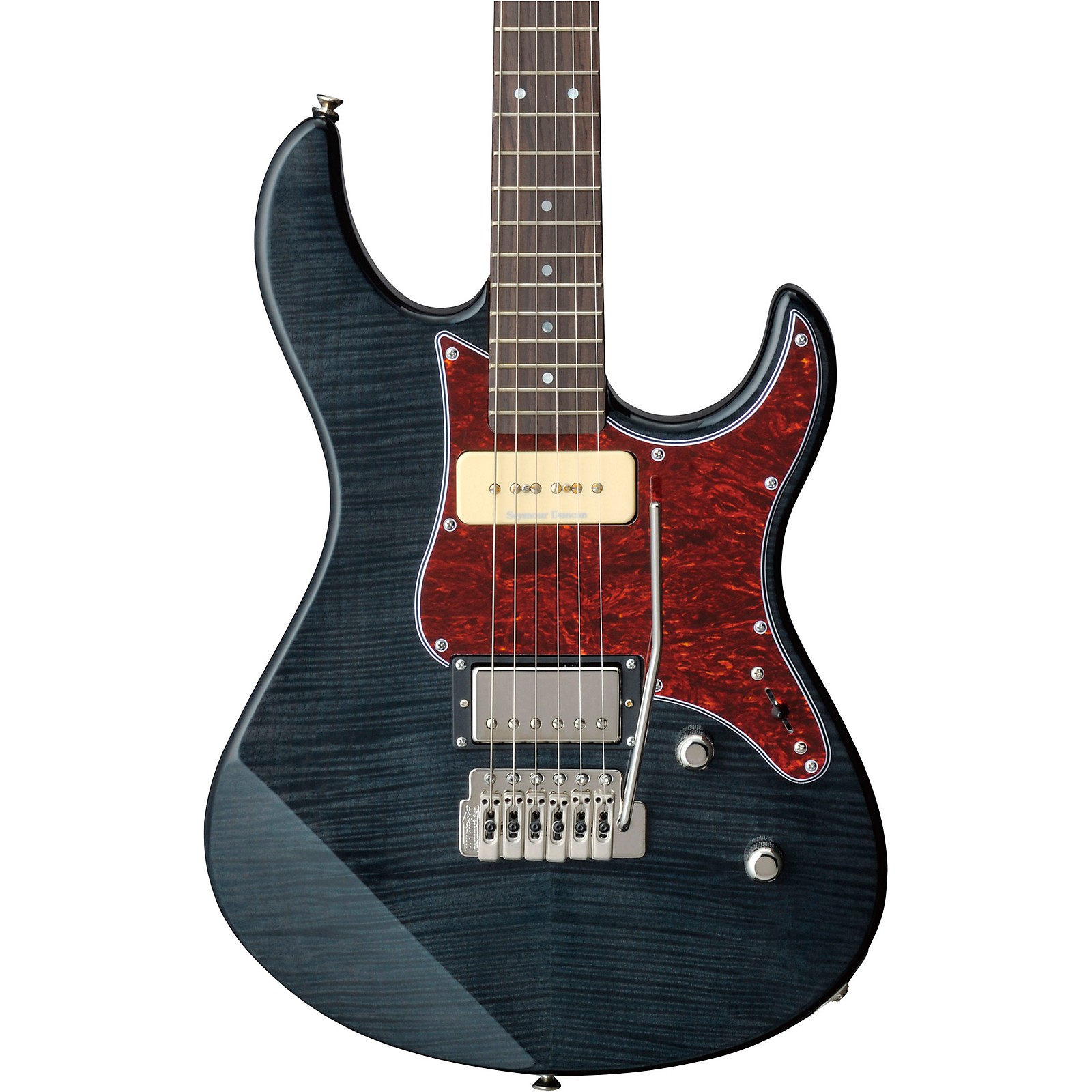 Yamaha Pacifica 611 Tremolo Electric Guitar Transparent Black ...