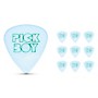 Pick Boy Pacman Logo Polyacetal Raindrop Guitar Picks .80 mm 10 Pack