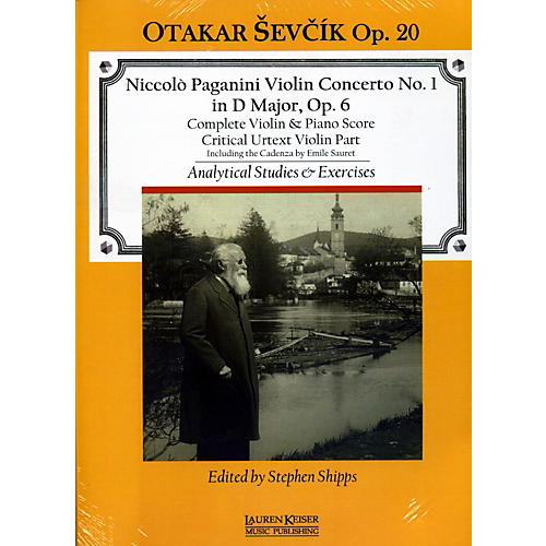 Hal Leonard Paganini Concerto No. 1 In D Major With Analytical Studies Exercises Vn/Pno Reduction