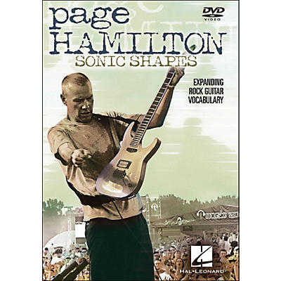 Hal Leonard Page Hamilton - Sonic Shapes: Expanding Rock Guitar Vocabulary (DVD)