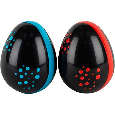 Luminote Pair Egg Shakers - 1 red & 1 blue