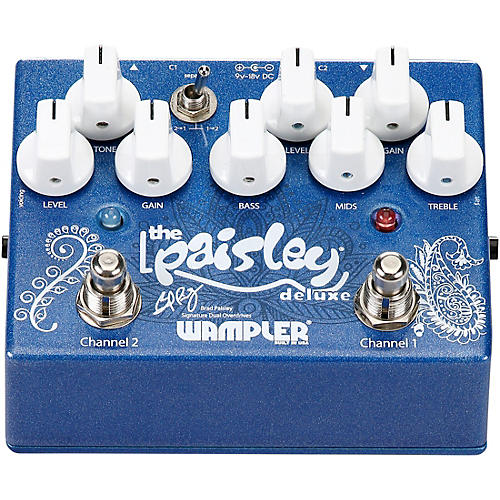 Wampler Paisley Deluxe Overdrive Effects Pedal Condition 1 - Mint