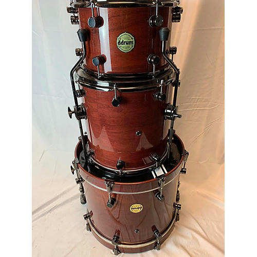 Ddrum Paladin Walnut Drum Kit Walnut