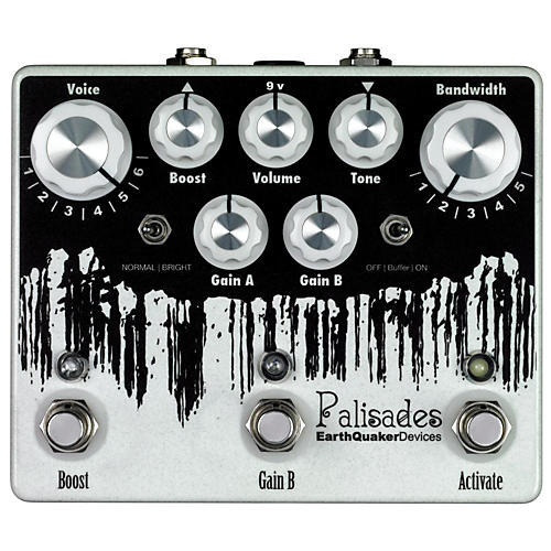 Palisades Mega Ultimate Overdrive Guitar Effects Pedal