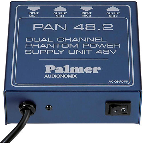 Palmer Audio PAN 48 2 Channel Phantom Power Supply