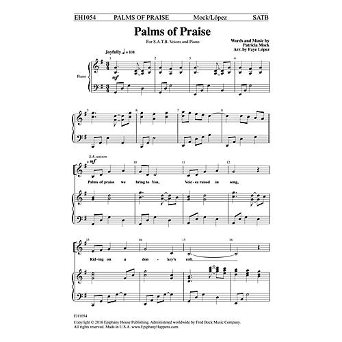 Epiphany House Publishing Palms of Praise SATB arranged by Faye López