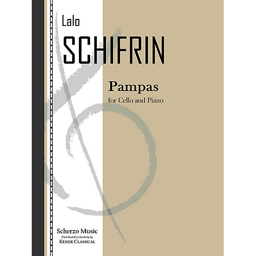 Lauren Keiser Music Publishing Pampas (Cello and Piano) LKM Music Series Composed by Lalo Schifrin