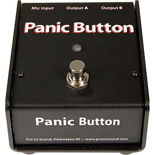 ProCo Panic Button Mic A/B Box Condition 1 - Mint