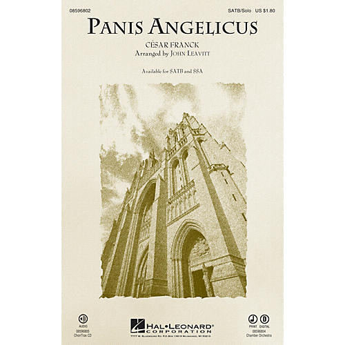 Hal Leonard Panis Angelicus Chamber Orchestra Arranged by John Leavitt