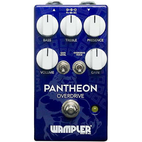 Wampler Pantheon Overdrive Effects Pedal Condition 1 - Mint