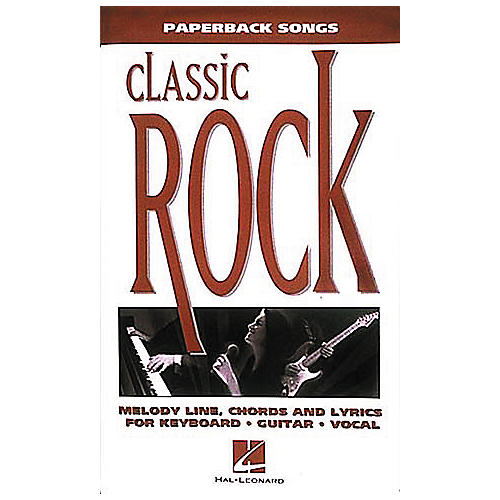Paperback Songs - Classic Rock Book