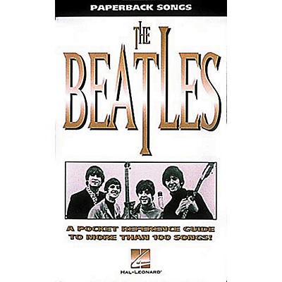 Hal Leonard Paperback Songs - Pocketsize Beatles Guitar Tab Book