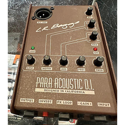 LR Baggs Para Acoustic DI Direct Box Pre With EQ Direct Box