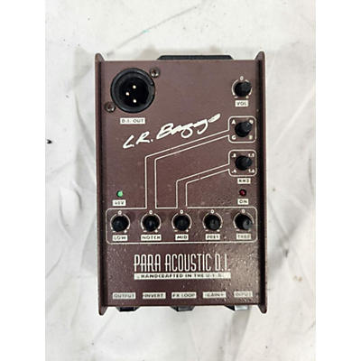 LR Baggs Para Acoustic DI Direct Box Pre With EQ Direct Box