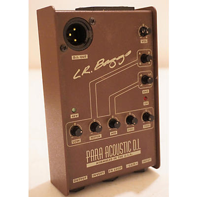 LR Baggs Para Acoustic DI Direct Box Pre With EQ Direct Box