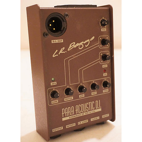 LR Baggs Para Acoustic DI Direct Box Pre With EQ Direct Box