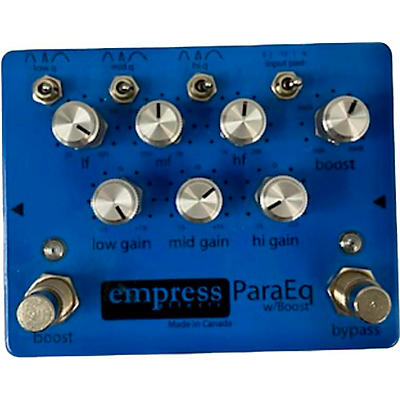 Empress Effects ParaEq With Boost EQ Pedal