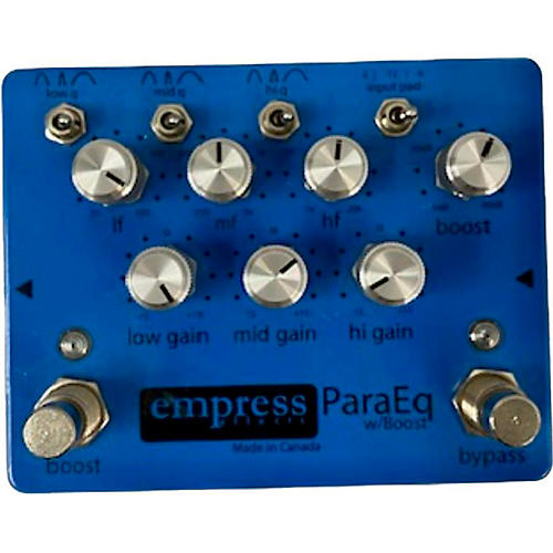 Empress Effects ParaEq With Boost EQ Pedal | Musician's Friend