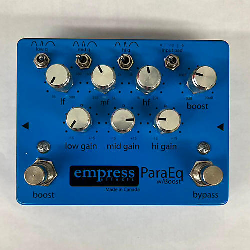 Empress Effects ParaEq With Boost EQ Pedal | Musician's Friend