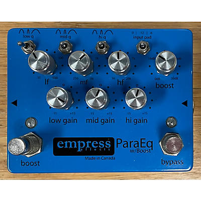Empress Effects ParaEq With Boost EQ Pedal