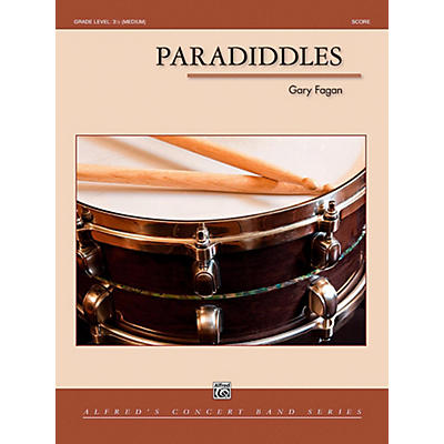 Alfred Paradiddles Concert Band Grade 3.5 (Medium)