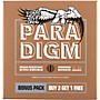 Ernie Ball Paradigm Medium Light Phosphor Bronze Acoustic Guitar Strings 3-Pack