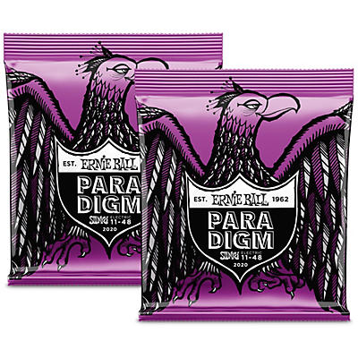 Ernie Ball Paradigm Power Slinky Electric Guitar Strings 2-Pack - (11-48)