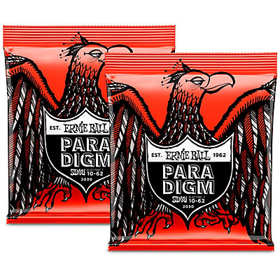 Ernie Ball Paradigm Skinny Top Heavy Bottom 7 Electric Guitar Strings 2-Pack - (10-62)