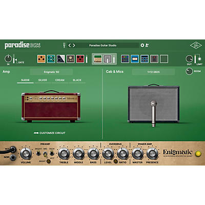 Universal Audio Paradise Guitar Studio Plug-In - Crossgrade From Showtime '64 Tube Amp