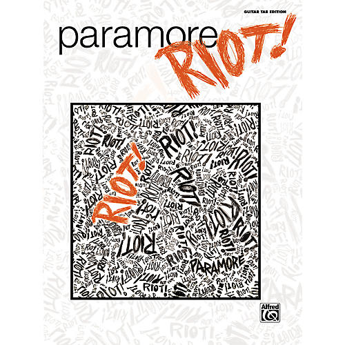 Paramore - Riot Guitar Tab Book