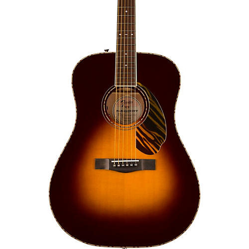 Fender Paramount PD-220E Dreadnought Acoustic-Electric Guitar 3-Color Vintage Sunburst