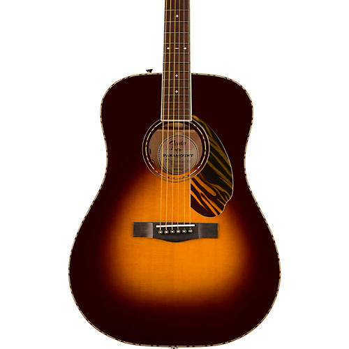 Fender Paramount PD-220E Dreadnought Acoustic-Electric Guitar Condition 2 - Blemished 3-Color Vintage Sunburst 197881339050