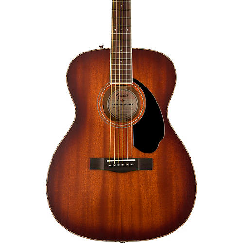 Fender Paramount PO-220E Orchestra Acoustic-Electric Guitar Condition 2 - Blemished Aged Cognac Burst 197881248758