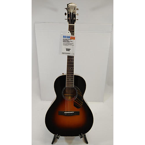 Fender Paramount PS-220E Parlor Acoustic-Electric Acoustic Electric Guitar 3 Color Sunburst