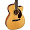 Paramount Series PM-3 Cutaway Triple-0 Acoustic-Electric Guitar Level 1 Natural