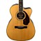 Paramount Series PM-3 Deluxe Cutaway Triple-0 Acoustic-Electric Guitar Level 2 Natural 888365854526