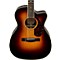 Paramount Series PM-3 Deluxe Cutaway Triple-0 Acoustic-Electric Guitar Level 2 Vintage Sunburst 888365826882