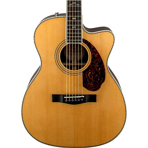 Fender Paramount Series PM-3 Deluxe Cutaway Triple-0 Acoustic-Electric  Guitar