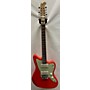 Used Squier Paranormal Baritone 12 String Solid Body Electric Guitar Fiesta Red