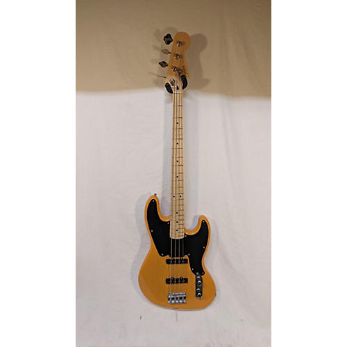 Squier Paranormal Jazz Bass 54 Electric Bass Guitar Butterscotch