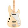 Squier Paranormal Precision Bass Thinline SJ - Maple Fingerboard, Vintage White