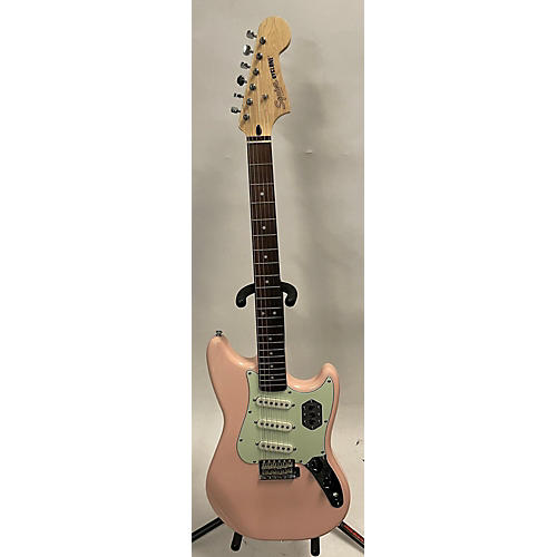 Squier Paranormal Series Cyclone Solid Body Electric Guitar Shell Pink