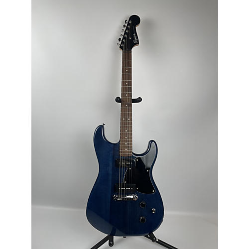 Squier Paranormal Strat O Sonic Solid Body Electric Guitar Blue Sapphire