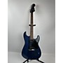 Used Squier Paranormal Strat O Sonic Solid Body Electric Guitar Blue Sapphire